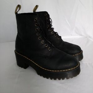 Dr. Martens SHIVER HI Black Women's Boots Size 7